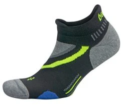 Balega UltraGlide No Show Running Socks (Black/Charcoal)