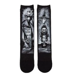 Disney Adult Socks - Jack Skellington And Friends - One Size