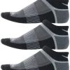 Saucony Inferno Ultralight No Show Socks 3-Pack (001 - Black)