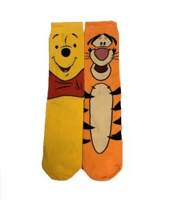 Disney Socks For Adults - Winnie The Pooh - Winnie The Pooh And Tigger