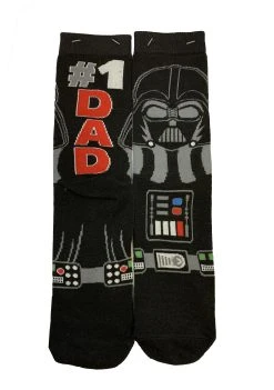 Disney Socks For Adults - #1 DAD - Darth Vader