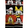 Disney Socks For Adults - Mickey Mouse And Friends - Red Black & Yellow