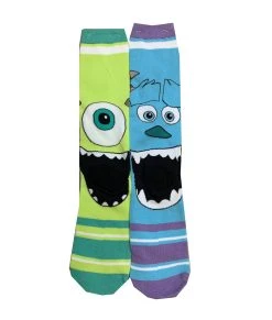Disney Socks For Youth - Mike And Sulley - Monsters INC