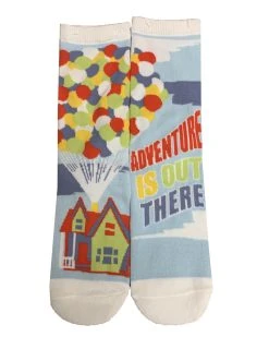 Disney Socks For Adults - Pixar UP - Adventure Is Out There